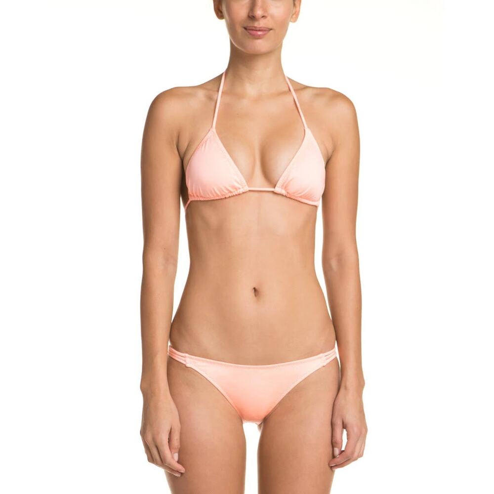 Eberjey Beach Glow Blake Bikini Bottom Conch Size Large New